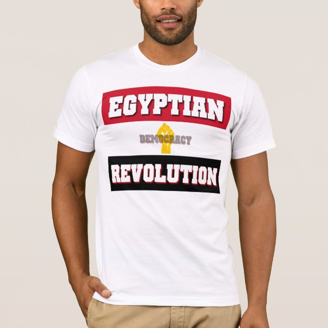 Camiseta Revolución egipcia (Anverso)