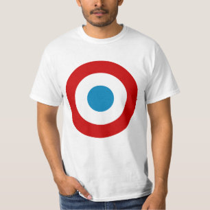 Camiseta Revolución Francesa Roundel France Cocarde Tricol