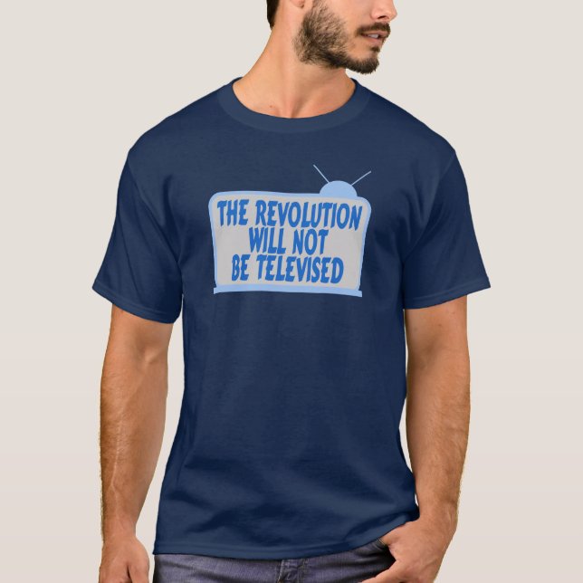 Camiseta Revolución no televisada (Anverso)