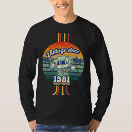 Camiseta Revolución retro de 1981 44º cumpleaños