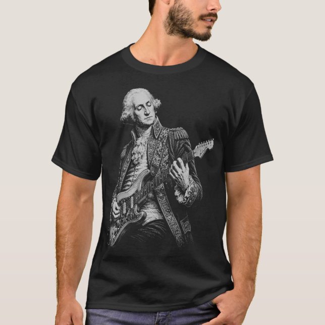 Camiseta Revolucionando al ritmo del rock (Anverso)