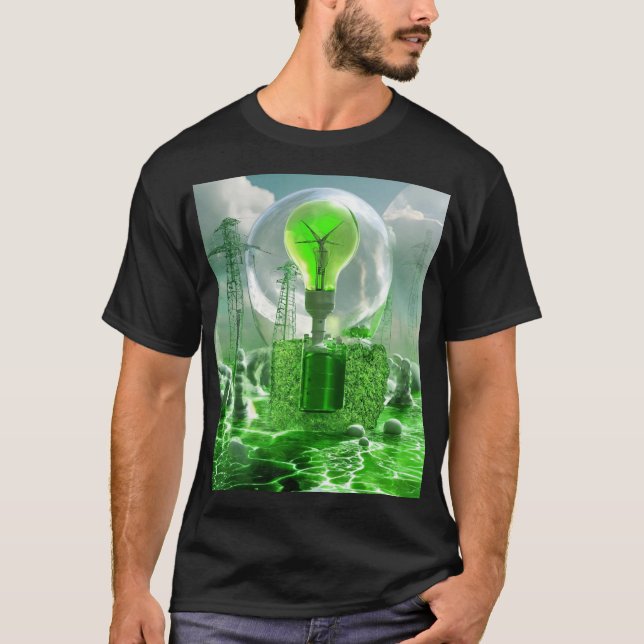 Camiseta Revolucionar la energía: soluciones de hidrógeno y (Anverso)