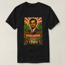 Camiseta Revolucionaria Panafricana Patrice Lumumb