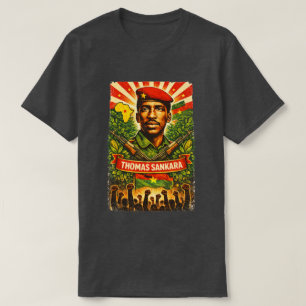 Camiseta Revolucionaria Thomas Sankara tee Panafri