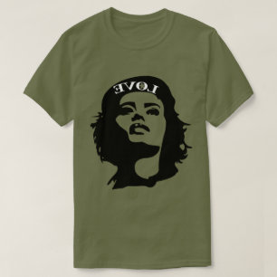 CAMISETA REVOLUCIONARIA URBANA STENCIL & TEXT: AMOR