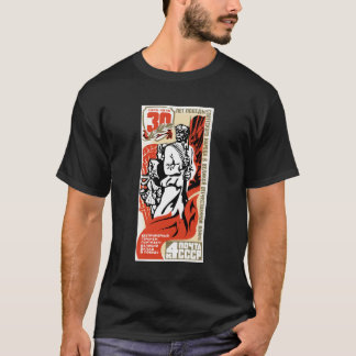 Camiseta revolucionario ruso del mosin del sello