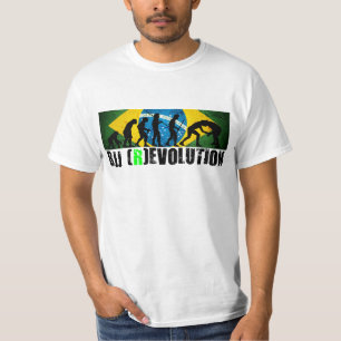 Camiseta RevolutionT-camisa de la carta de la evolución de