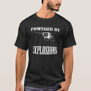 Camiseta Revólver británico accionado por explosiones