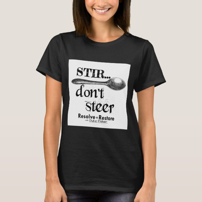 Camiseta Revolver No Dirigir  (Anverso)