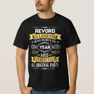 Camiseta REVORD Nació una leyenda en año