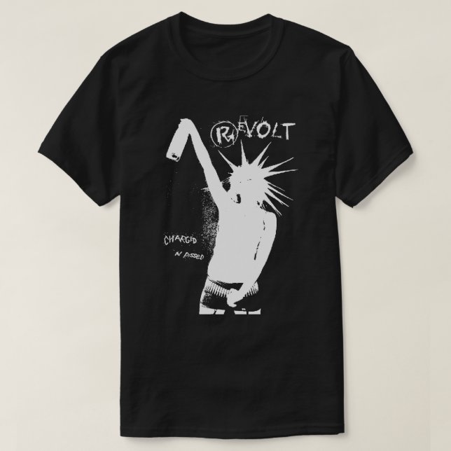 Camiseta revuelta (Diseño del anverso)