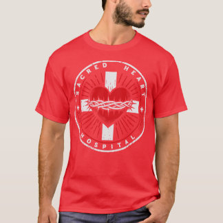 Camiseta Revueltas del hospital del corazón sagrado gastada