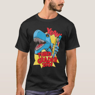 Camiseta Rex 3Rd Grader 2021 - 2Nd Grad Graduation - Third