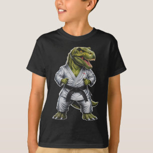 Camiseta Rex Artes Marciales Dinosaurio Karate Jiu-jitsu Ni