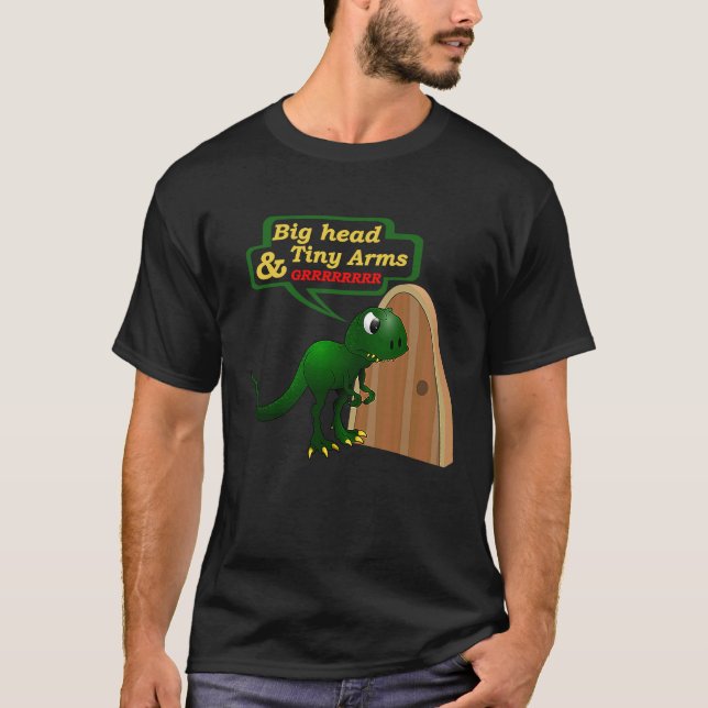 Camiseta Rex Big Head y Tiny Arms (Anverso)