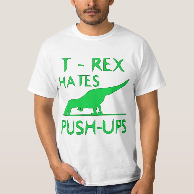 Camiseta REX de T ODIA el diseño divertido de Dino de los (Anverso)