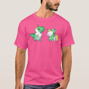 Camiseta Rex De Unicornasauro - T Rex Dinosaur Y Unicorn Ts