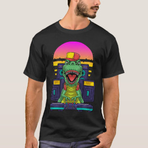Camiseta Rex DJ Fiesta Club EDM Festival Electronic Dance C