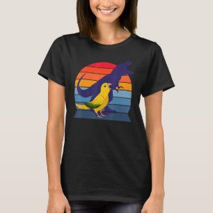 Camiseta Rex I de la retro tiranosaurio grita Reina de Bava