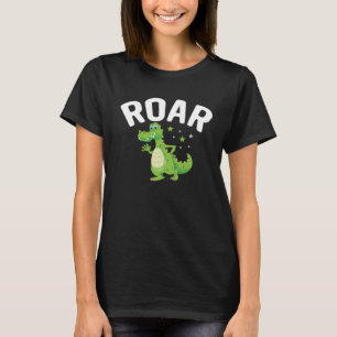 Camiseta Rex lindo para dinosaurios y árboles
