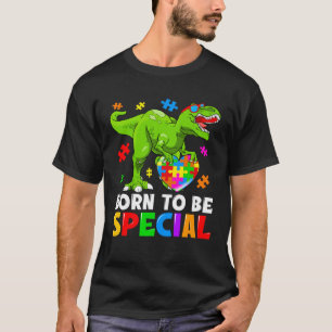 Camiseta Rex Puzzle Dinosaurios Nacidos Especiales Niños Au