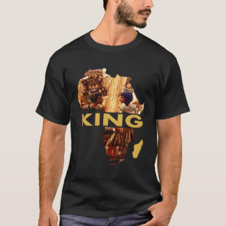 Camiseta Rey Africano Hombres Arte de Ropa Egipcio Rey Tut