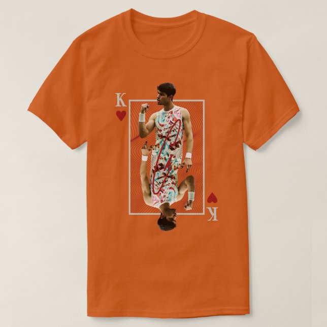 Camiseta Rey Alcaraz (Diseño del anverso)