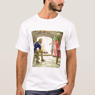 Camiseta Rey Alfred (849-99) que quema las tortas, del 'pí