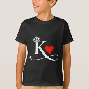 Camiseta Rey & Reina De Corazones Pareja Emparejada San