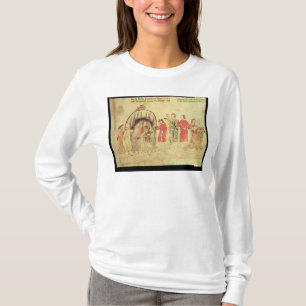 Camiseta Rey Arturo y su corte, del romano