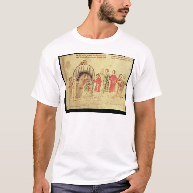 Camiseta Rey Arturo y su corte, del romano (Anverso)