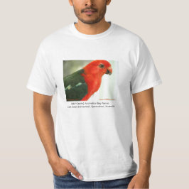 Camiseta Rey australiano (de sexo masculino) adulto Parrot