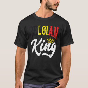 Camiseta Rey Belga Bélgica Belga Bandera de Bélgica 1