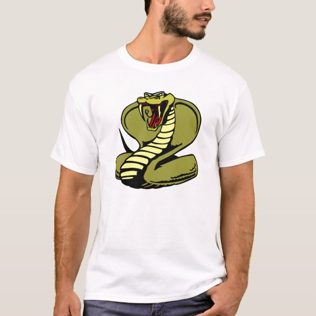 Camiseta Rey blanco Cobra (Anverso)