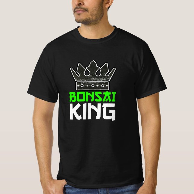 Camiseta rey bonsai (Anverso)