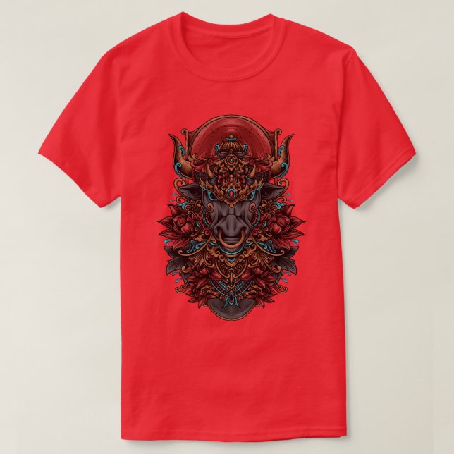 Camiseta rey búfalo (Diseño del anverso)