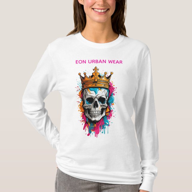 CAMISETA REY CALAVERA  (Anverso)