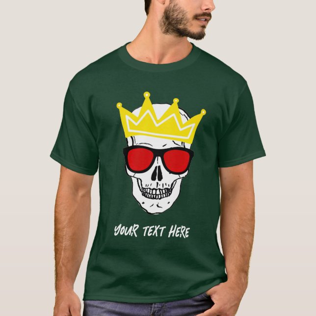 CAMISETA REY CALAVERA (Anverso)