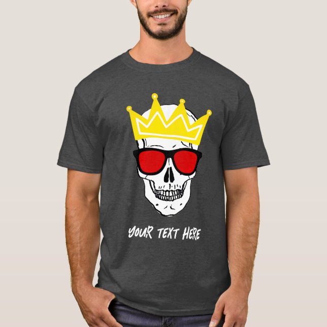 CAMISETA REY CALAVERA (Anverso)