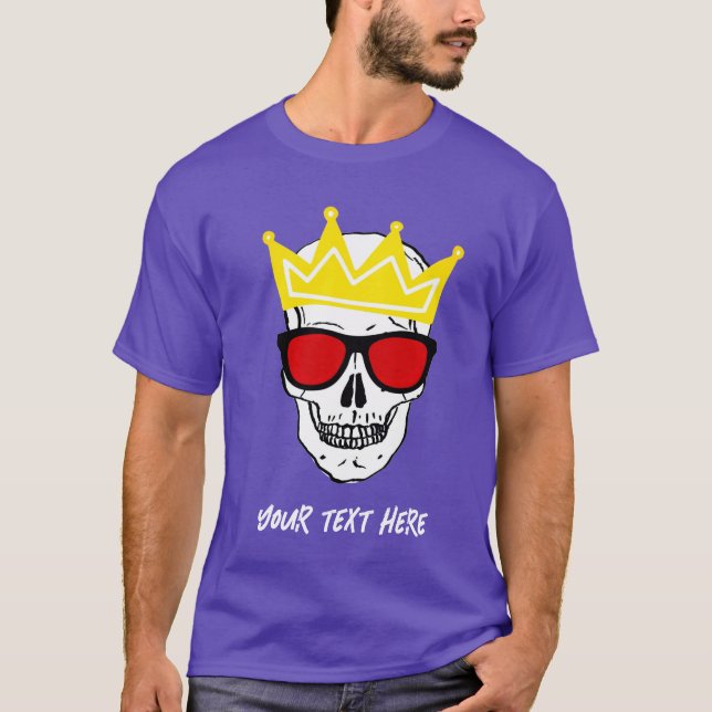 CAMISETA REY CALAVERA (Anverso)