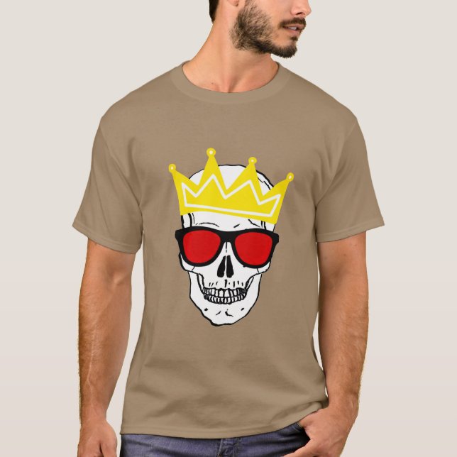 CAMISETA REY CALAVERA (Anverso)