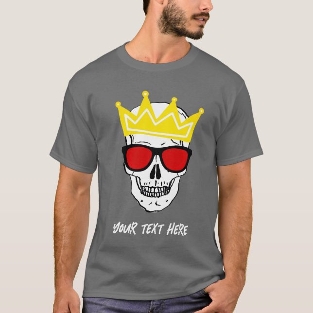 CAMISETA REY CALAVERA (Anverso)