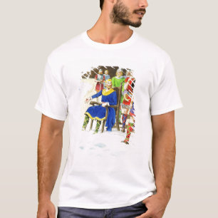 Camiseta Rey Canute (c.995-1035) de 'píos en el pasado