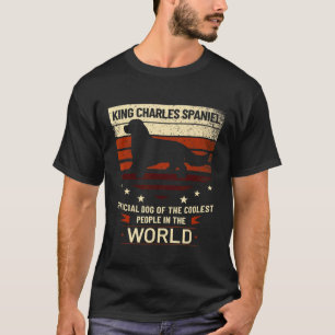 Camiseta Rey Carlos Español Perro Oficial De Los Más Fríos