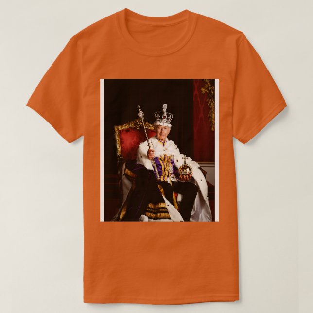 Camiseta Rey Carlos III (Diseño del anverso)