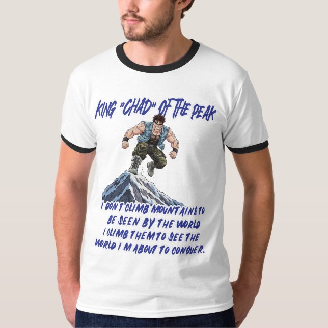 CAMISETA REY ‘CHAD’ DE LA CUMBRE” (Anverso)