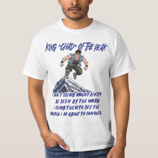 CAMISETA REY ‘CHAD’ DEL PICO” (Anverso)