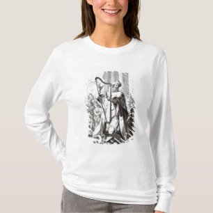 Camiseta Rey David Playing el Lyre