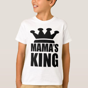 Camiseta Rey de bebé de las mamás