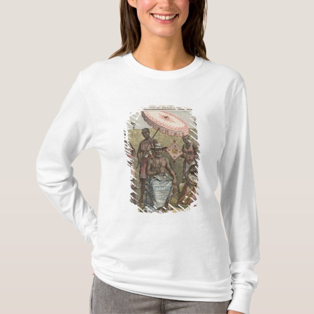 Camiseta Rey de Behanzin de Dahomey (Anverso)